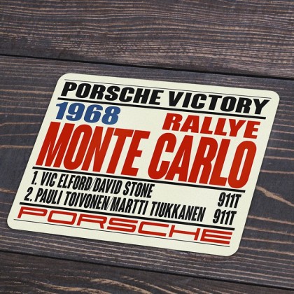 1968 Monte Carlo Victory decal