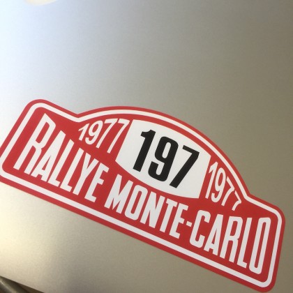 1977 Rallye Monte Carlo Sticker