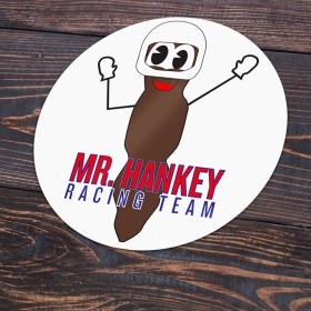 Mr Hankey Racing Team Sticker