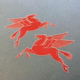 Mobil Pegasus Stickers