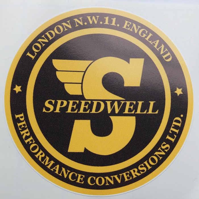Speedwell Stickers 100mm Pair 