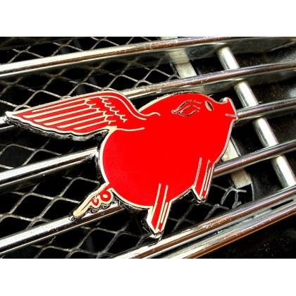Porkasus Enamel Grille Badge